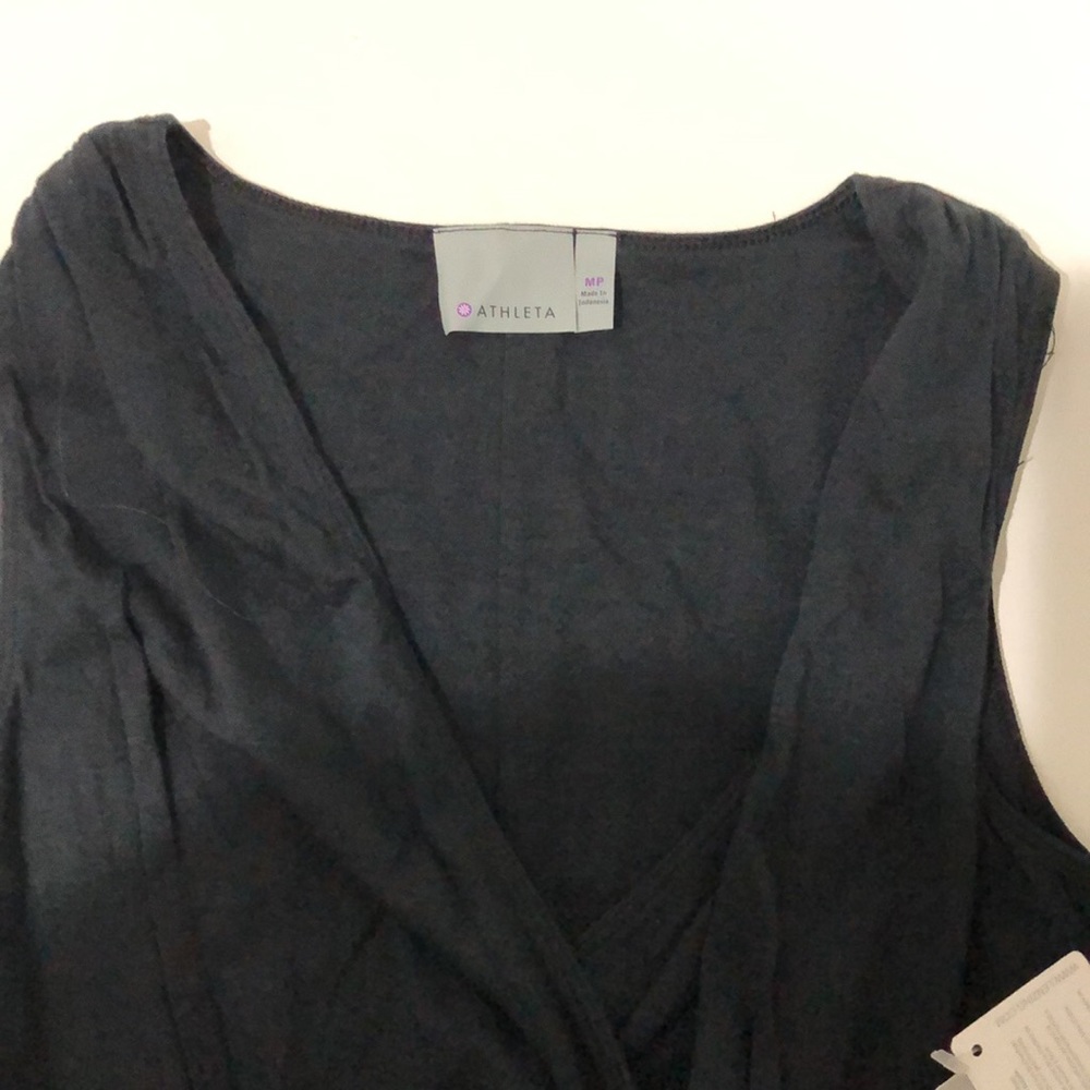 Athleta Dress Black Size MP Medium Petite NWT - Picture 8 of 8